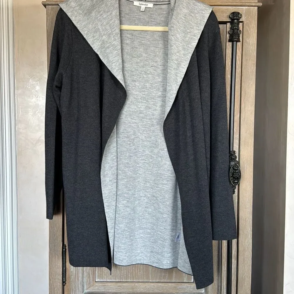 Splendid Cashblend Cardigan grey size XS